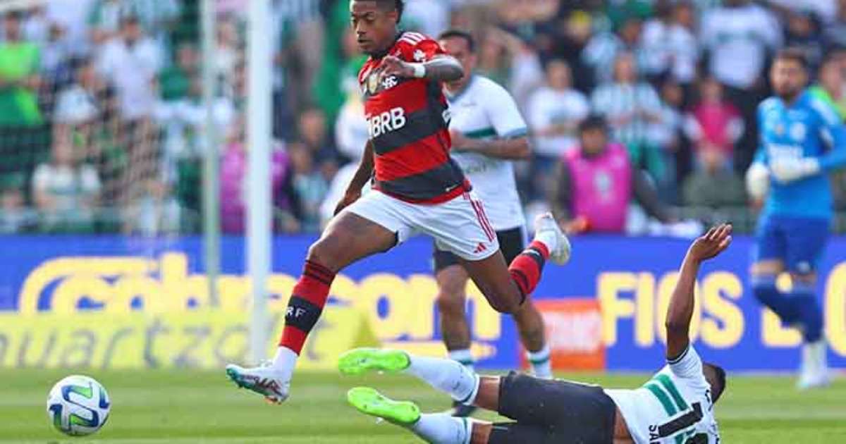 Gerson Faz Gola O Nos Acr Scimos E Flamengo Vence Coritiba