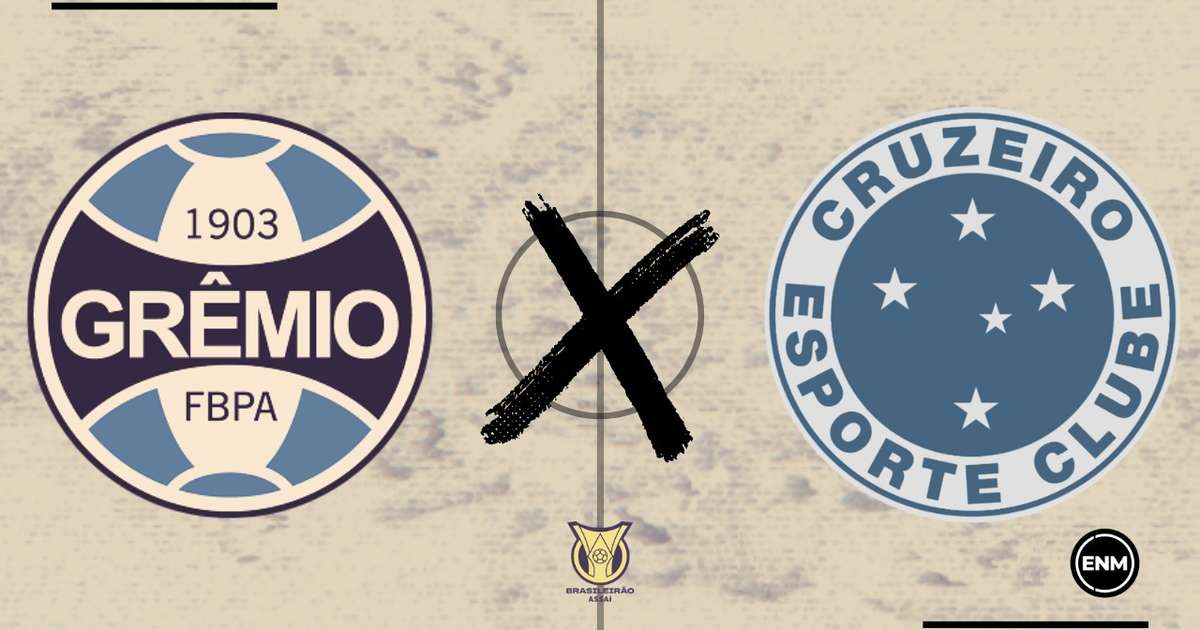 Grêmio x Cruzeiro: veja como assistir, escalações, desfalques e arbitragem, brasileirão série a