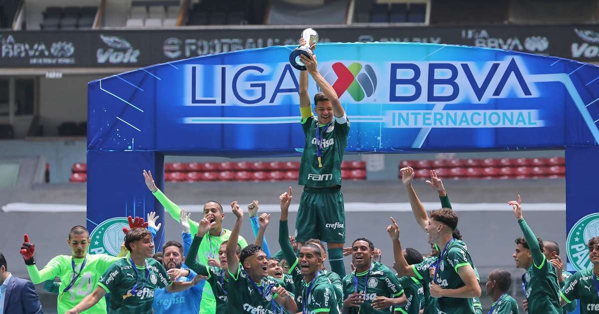 Palmeiras venció a Monterrey en el Estádio Azteca y ganó el torneo Sub-17 en México