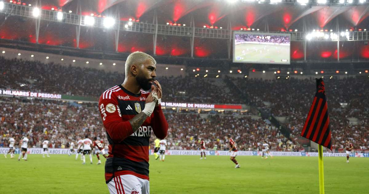 
Atuações ENM: Gabigol é o pior do Flamengo em empate contra o Internacional; veja as notas

