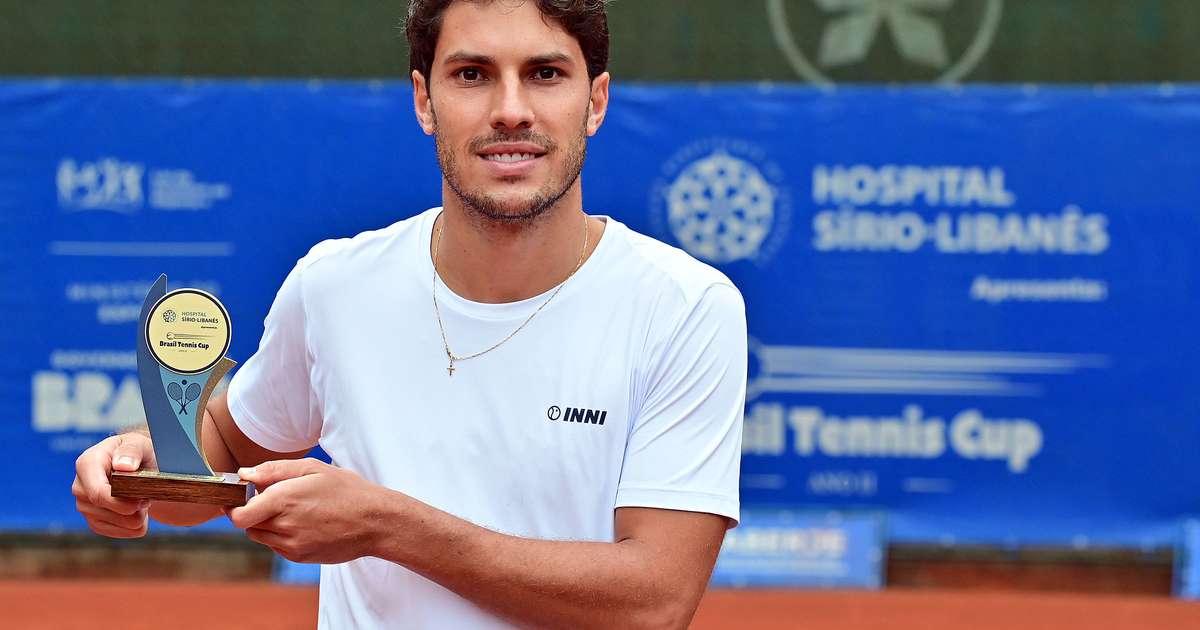 Eduardo Ribeiro vence chileno na decisão e conquista Brasil Tennis Cup