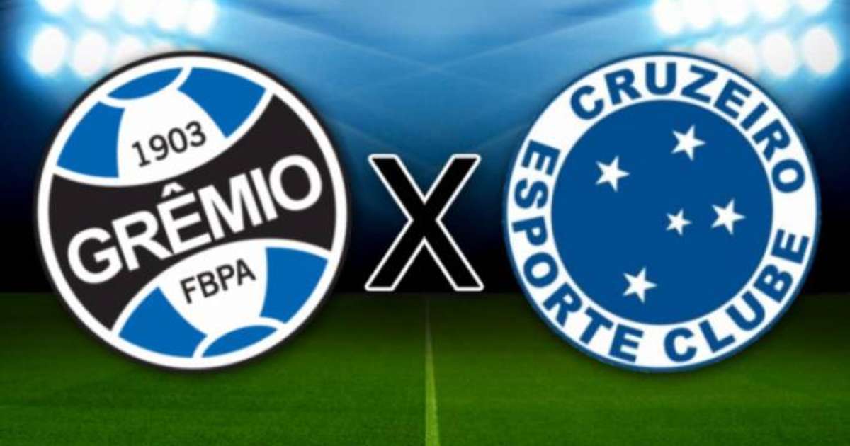 
Grêmio x Cruzeiro: onde assistir, horário e escalação das equipes
