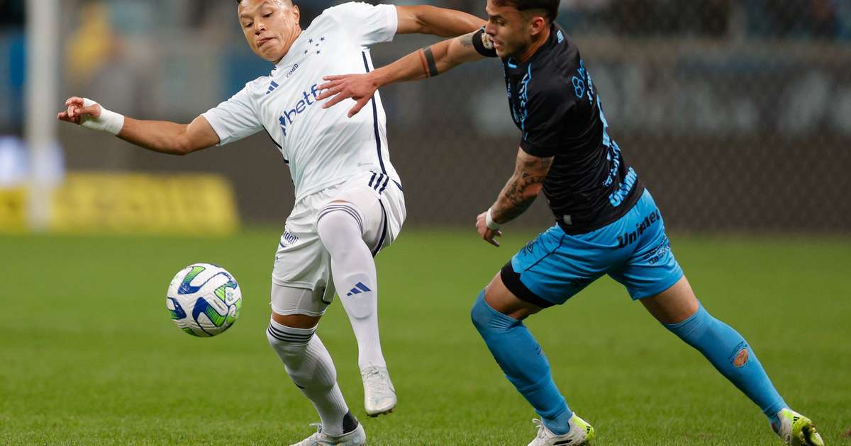 
Cruzeiro sofre sua pior derrota no Brasileirão frente ao Grêmio; confira as notas
