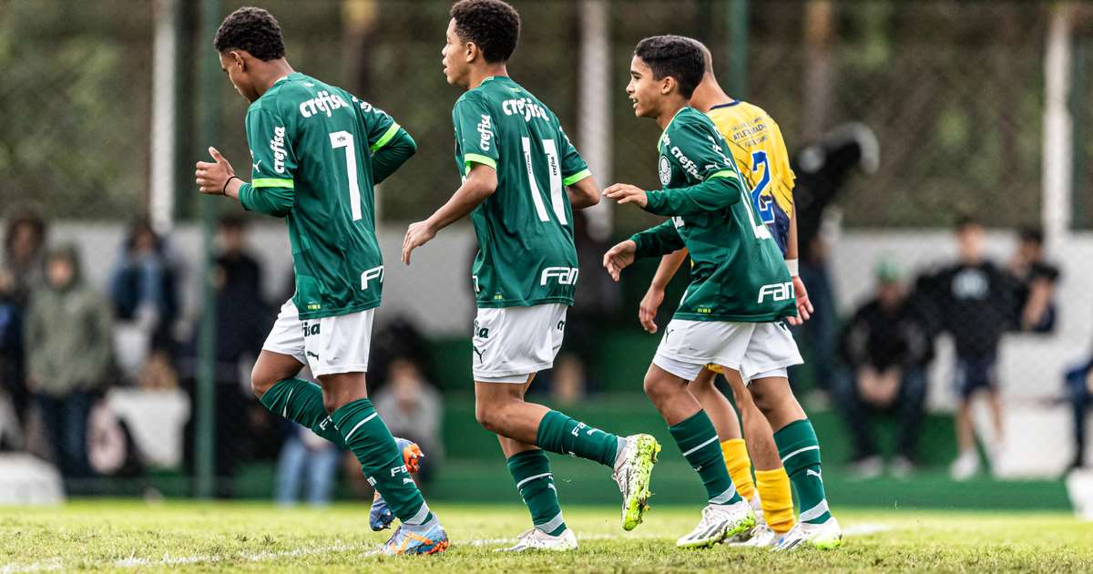 
Sub-11 e sub-13 do Palmeiras vencem duelos diante do São José pelo Campeonato Paulista
