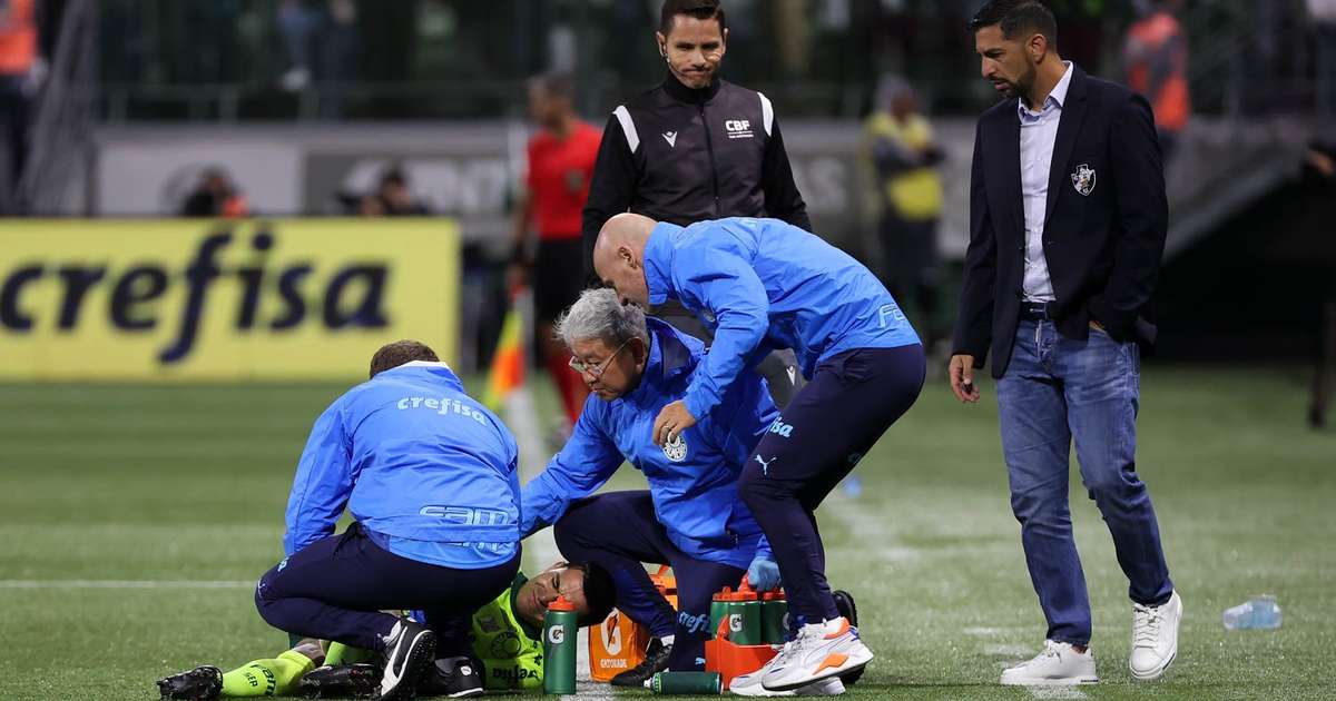 
Dudu é o terceiro jogador do Palmeiras na era Abel a lesionar o joelho no Allianz Parque
