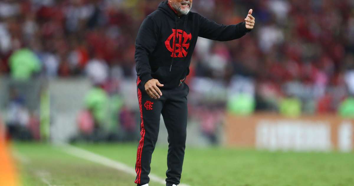 
Rodolfo Landim descarta demissão de Sampaoli no Flamengo: É óbvio que fica
