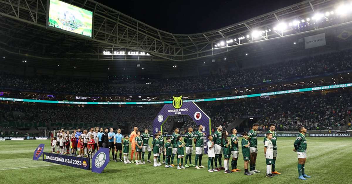 
Palmeiras vai atingir marca de 1 milhão de torcedores em casa no ano
