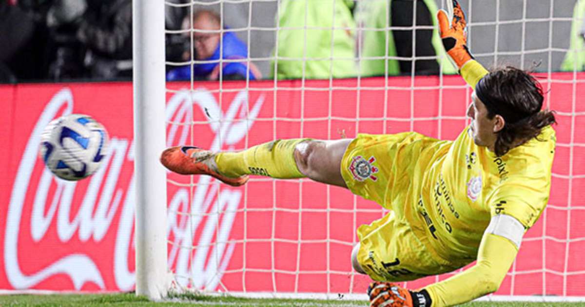 Cássio, o melhor goleiro do Brasil, salva o Corinthians. De novo