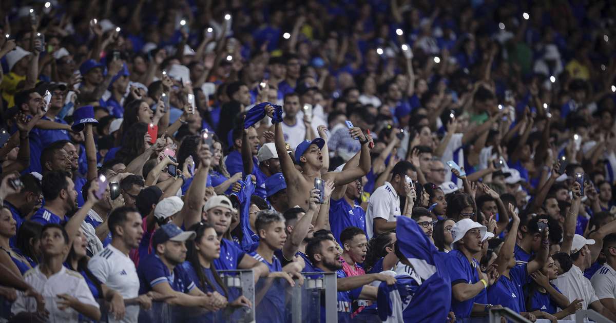
Cruzeiro confirma 20 mil ingressos vendidos para jogo contra o Bragantino
