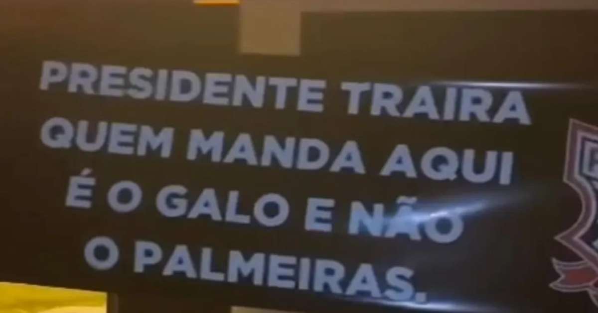 
Torcida do Paulista faz protestos contra parceria com Palmeiras; entenda
