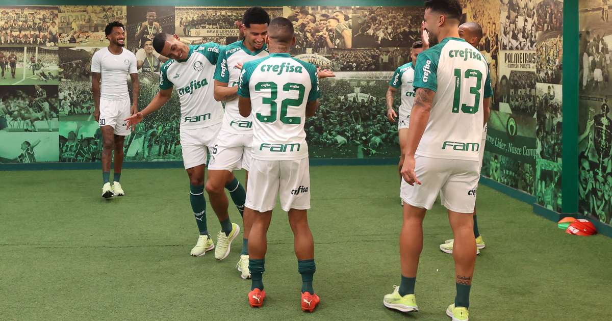 
Após classificação na Libertadores, elenco do Palmeiras ganha folga nesta quinta-feira
