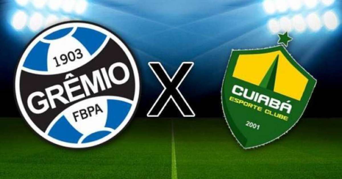 
Grêmio x Cuiabá: onde assistir, horário e escalação das equipes
