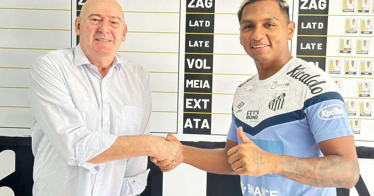 Santos Anuncia Contratação De Alfredo Morelos