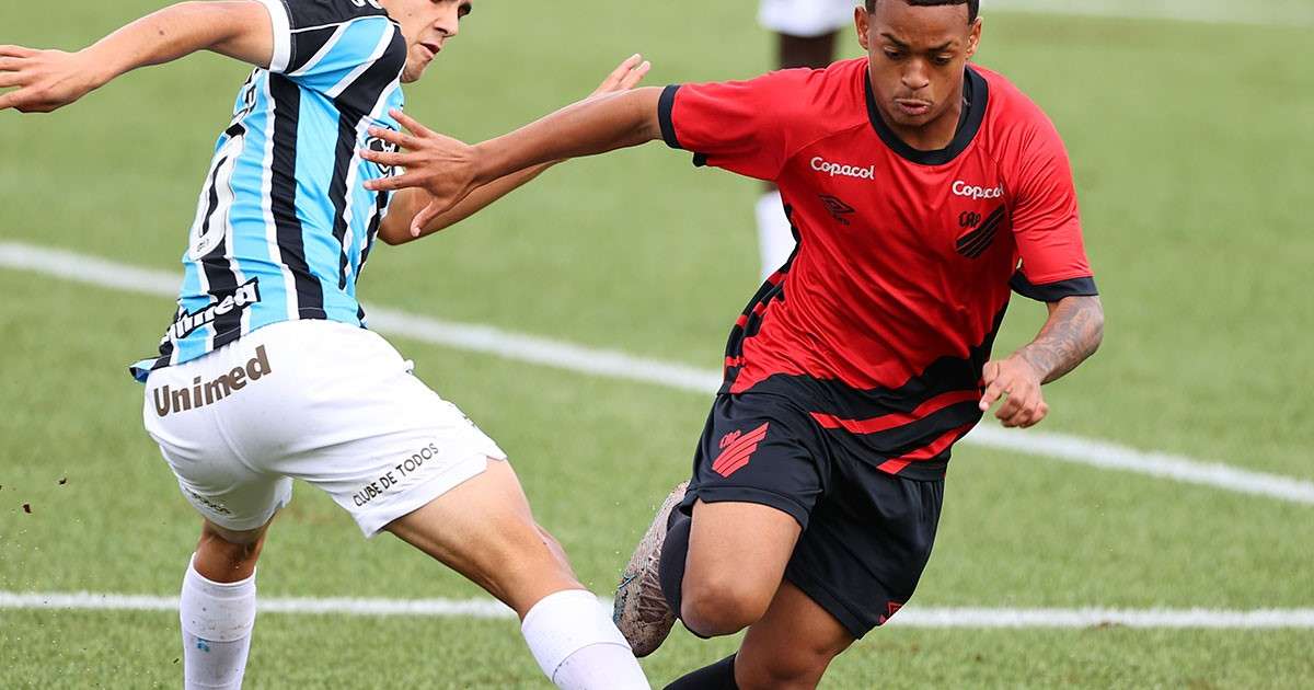Grêmio segura o Athletico e avança de fase na Copa do Brasil Sub-20