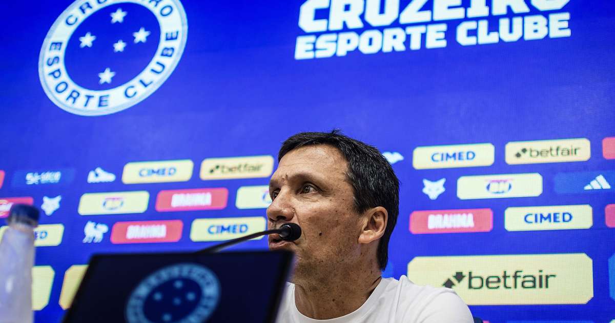 Zé Ricardo traça objetivo do Cruzeiro até o fim do ano e fala sobre recuperar futebol de Gilberto