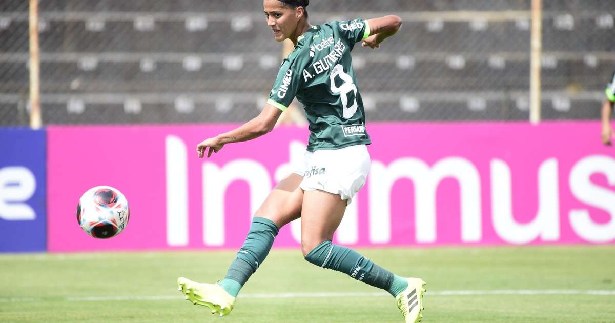 Amanda Gutierres, do Palmeiras, celebra convocação para a Seleção: 