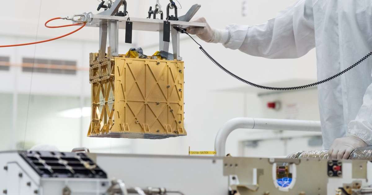The mission to “manufacture” oxygen on Mars has been completed