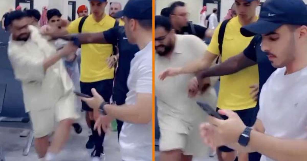 Futebol Saudita News on X: 🚨🚨🚨🚨🚨🚨🚨🚨 Cristiano Ronaldo saiu de  campo bastante irritado, e jogou água em um cameraman que o estava  filmando, pedindo para que o mesmo se retirasse dali   /