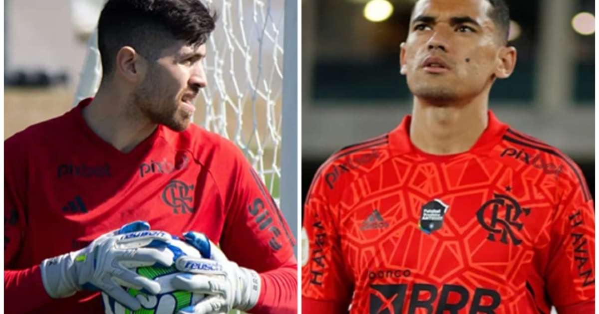 Rossi ou Santos? Goleiros brigam por titularidade no Flamengo em meio à ausência de Matheus Cunha