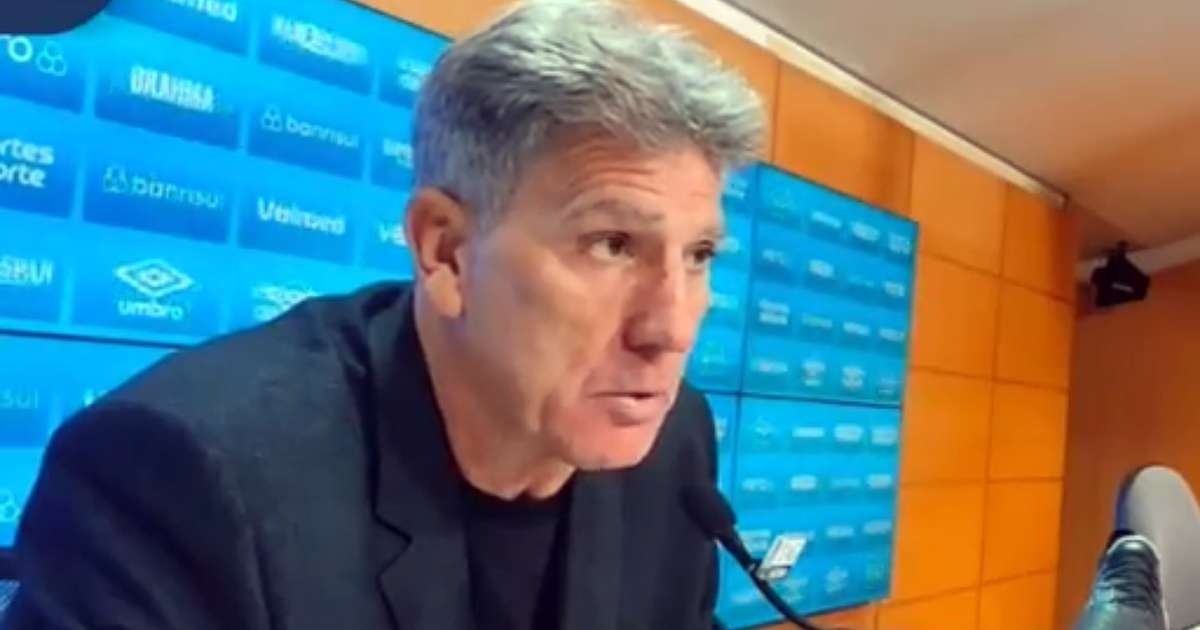 Presidente do Grêmio fala como está a renovação de contrato de Renato Gaúcho
