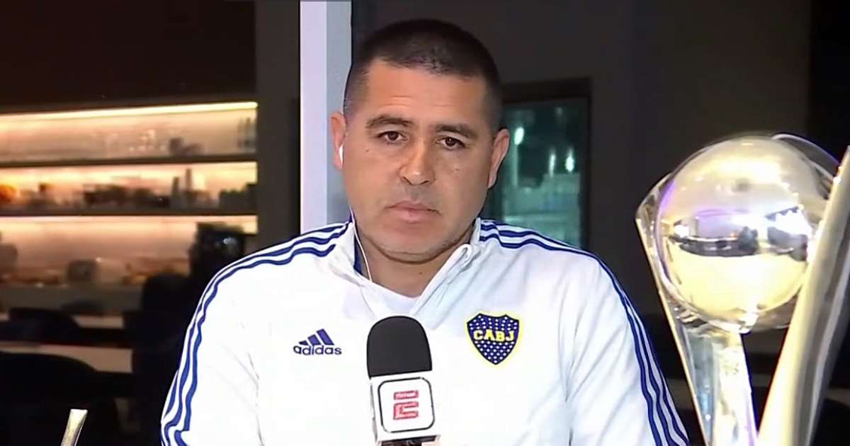 Riquelme quer Boca Juniors com vantagem para enfrentar campo sintético do Palmeiras