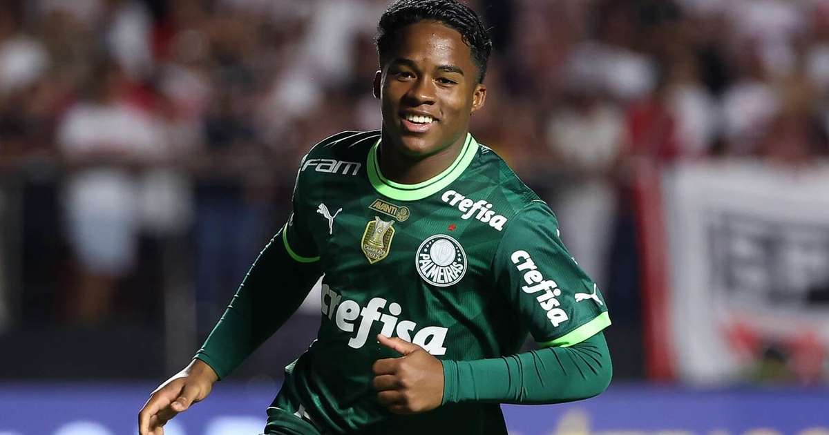 Líder em estatística no Palmeiras e no Brasileirão, Endrick reencontra vítima do primeiro turno