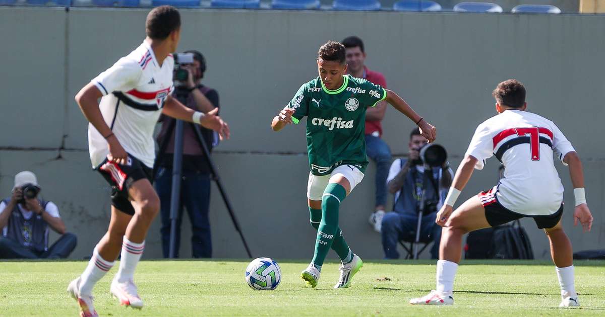 Com uma das melhores campanhas, Palmeiras se classifica para a segunda fase do Brasileirão Sub-17