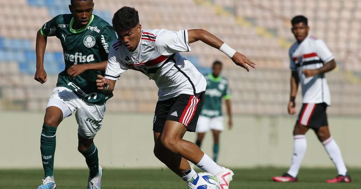 Brasileiro Sub-17: Palmeiras e São Paulo empatam e avançam às quartas