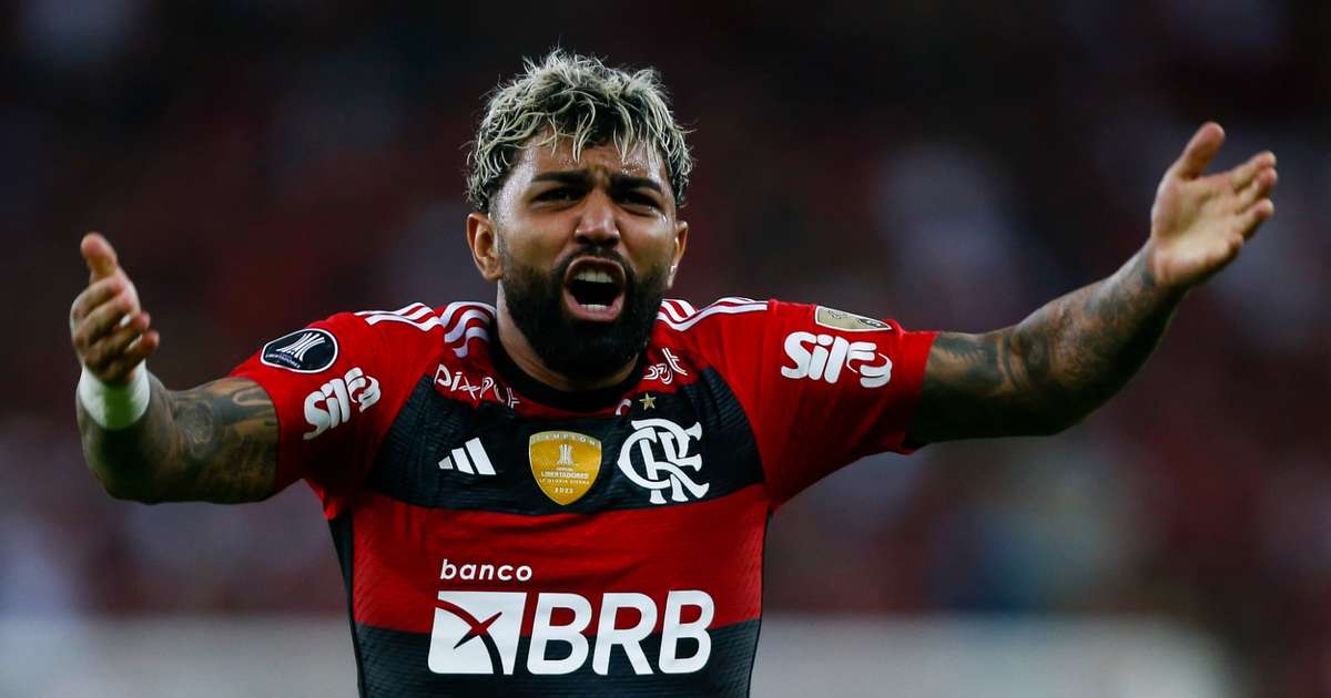 SAIU! Com Gabigol, Flamengo divulga escalação para jogo contra  Athletico-PR, pela Copa do Brasil