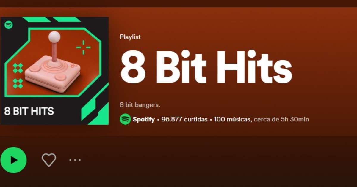 Playlist com músicas 8-bits conquista fãs brasileiros no Spotify