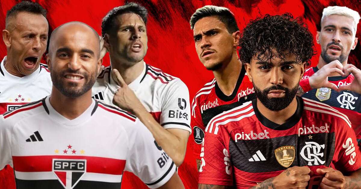 Flamengo x São Paulo: quem tem o melhor time? Vote e veja opiniões