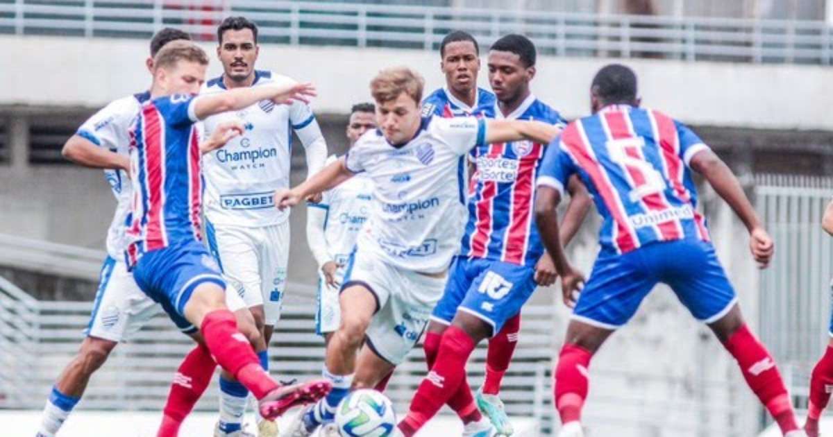 Bahia e Grêmio goleiam; Cruzeiro empata: o resumo das quartas da Copa do Brasil Sub-20