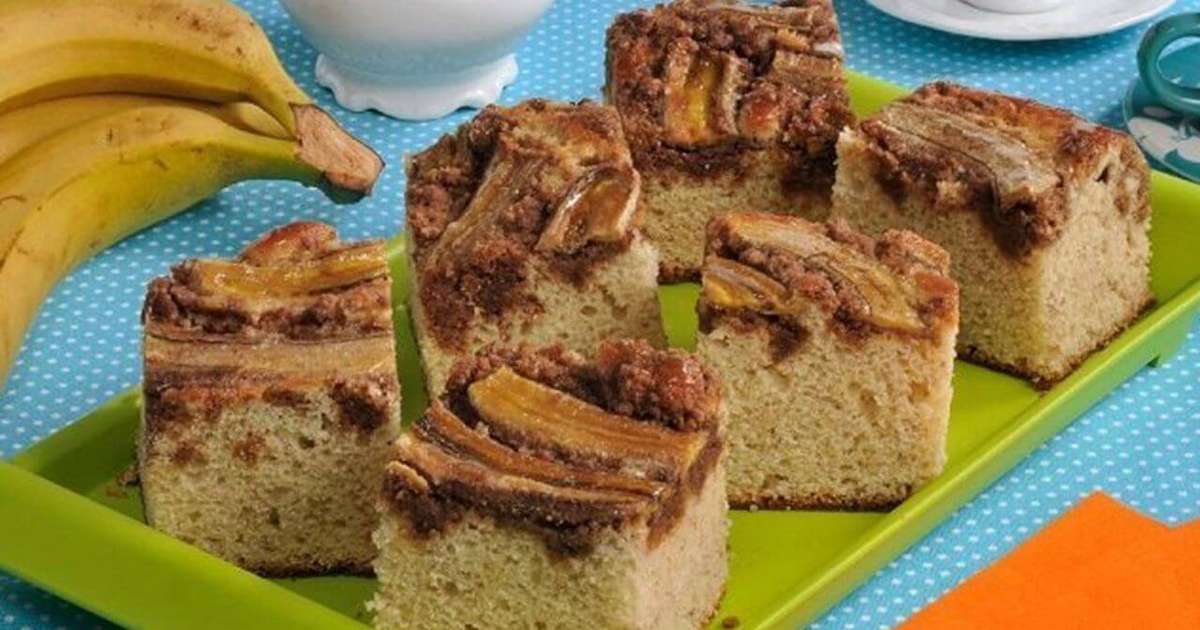 Cuca De Banana Receita Docinha Para Um Caf Da Tarde Especial