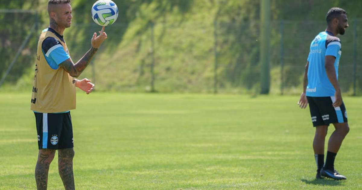 Com Luan, Grêmio encerra preparação para enfrentar Corinthians; veja desfalques