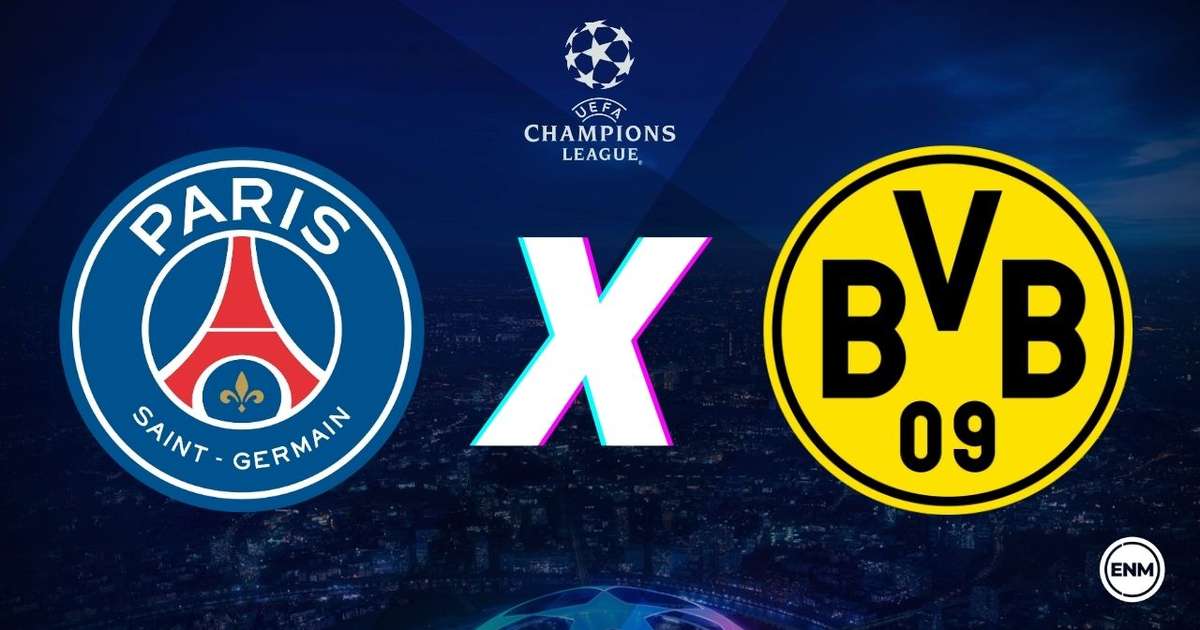 Borussia Dortmund x PSG: veja onde assistir ao vivo, horário e escalações