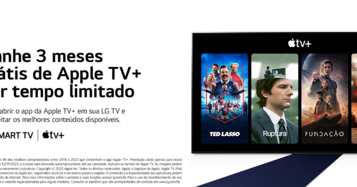 Apple oferece 2 meses grátis de Apple TV+ para promover documentário