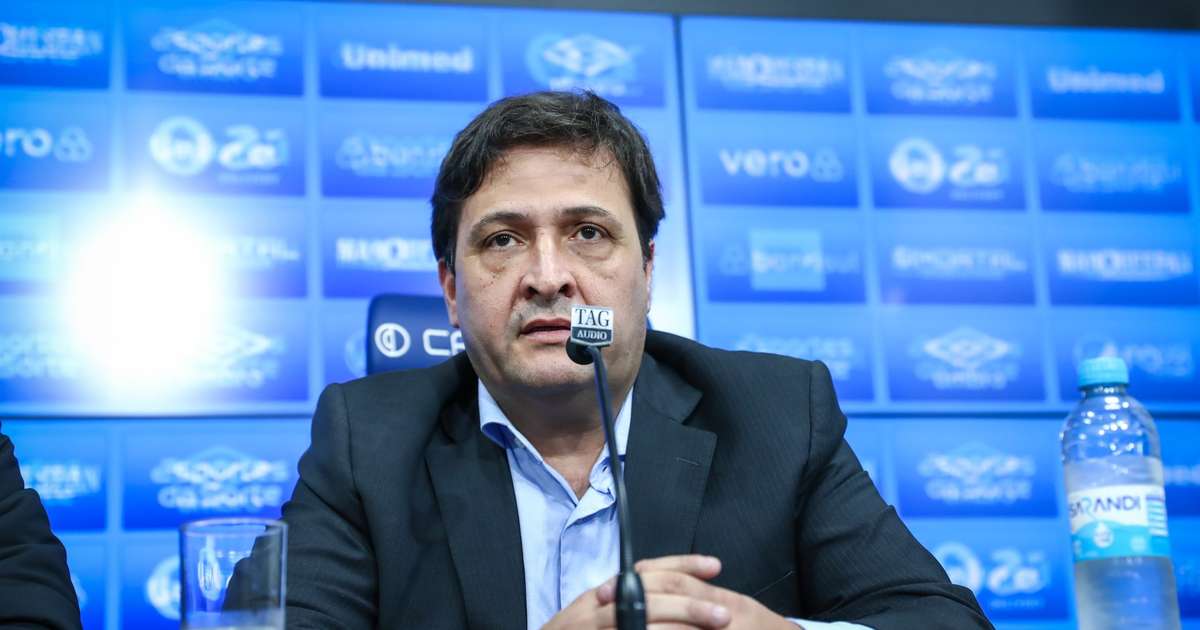 VÍDEO: Presidente do Grêmio se pronuncia após lance polêmico contra o Corinthians