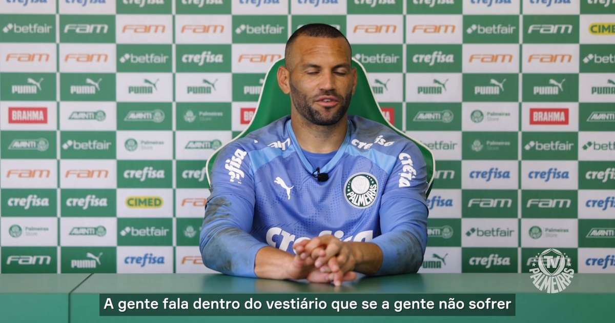 VÍDEO: Goleiro Weverton destaca solidez defensiva do Palmeiras; veja
