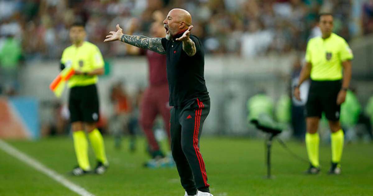 Sampaoli diz o que faltou ao Flamengo nesta quarta. Mas terá no domingo