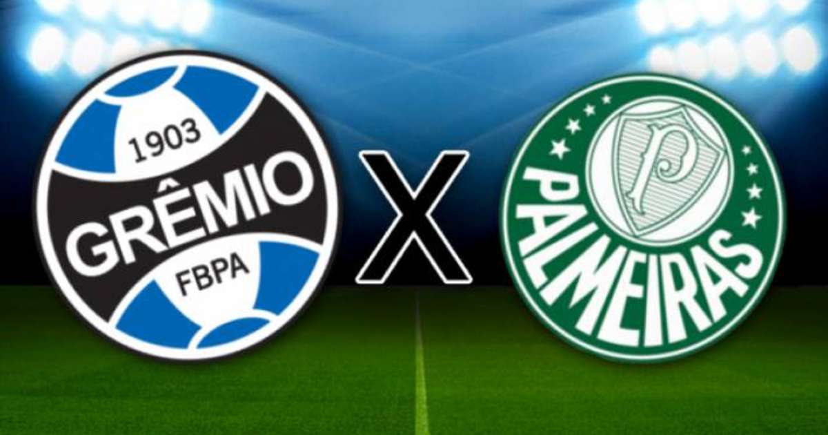 Grêmio x Palmeiras: onde assistir, horário e escalação das equipes