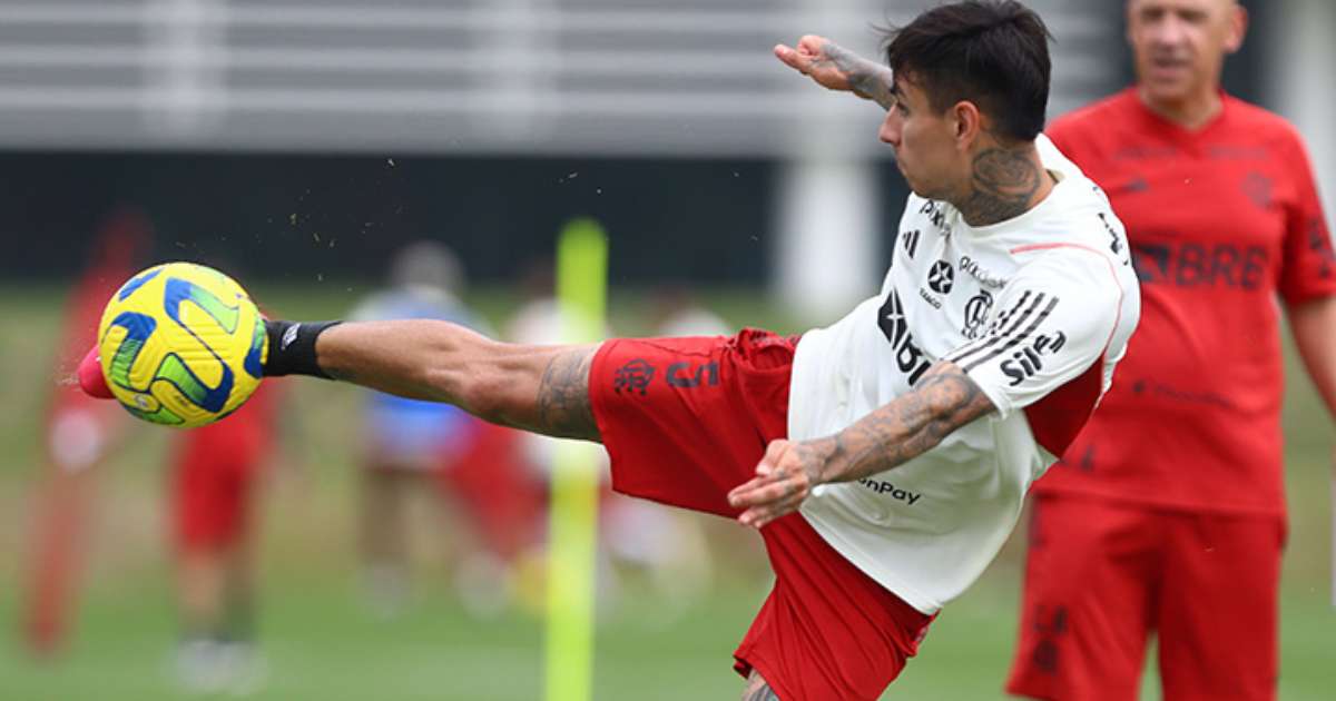 Flamengo encerra preparação para final no Morumbi
