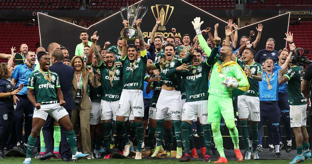 Com vice do Fla, Palmeiras mantém boa vantagem como maior campeão nacional; veja ranking