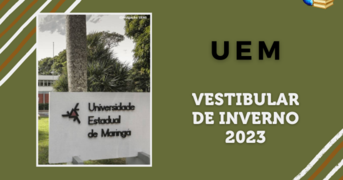 Vestibular de Inverno da UEM 2023: resultado foi publicado
