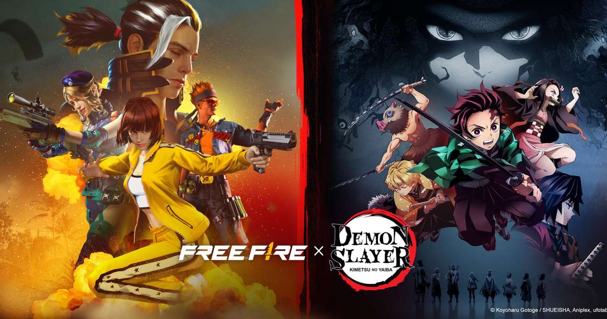 CODIGUIN FREE FIRE E DEMON SLAYER, SAIBA MAIS 