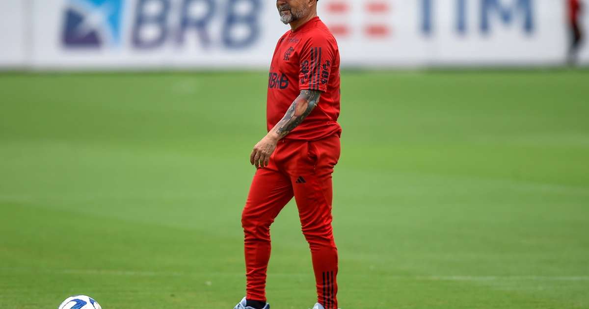 Sampaoli chega ao Ninho para treino do Flamengo hoje (26)