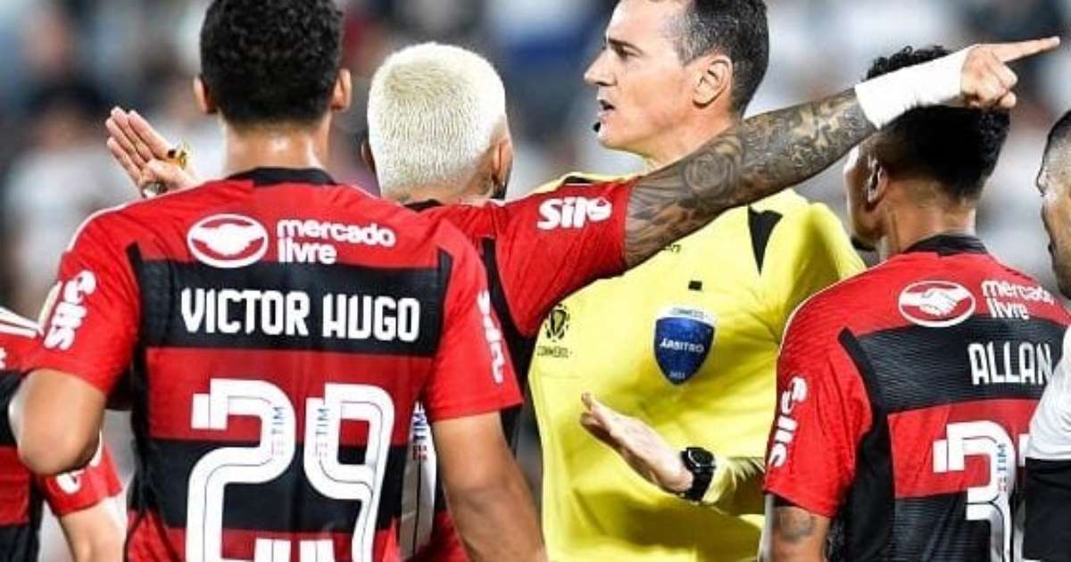 Conmebol multa Gabigol, do Flamengo, em quase R$ 100 mil por falar roubo muito grande