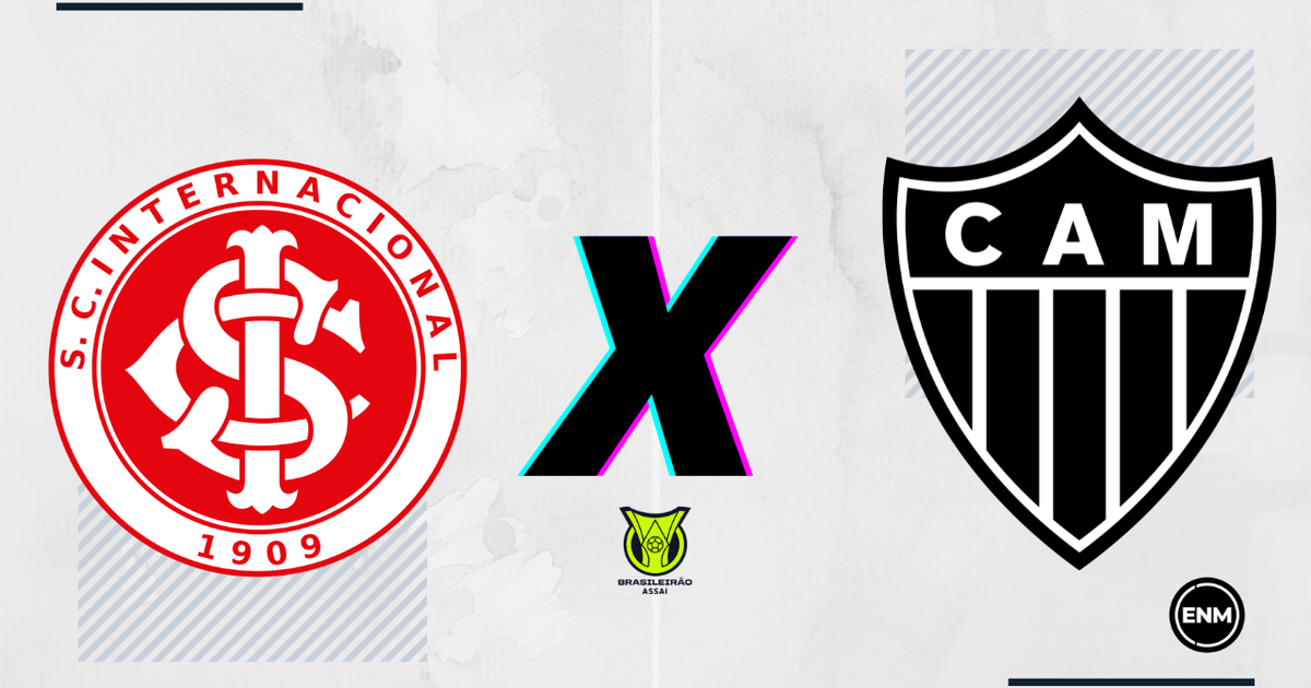 INTERNACIONAL X ATLÉTICO MG TRANSMISSÃO AO VIVO DIRETO DO BEIRA RIO -  CAMPEONATO BRASILEIRO 2023 