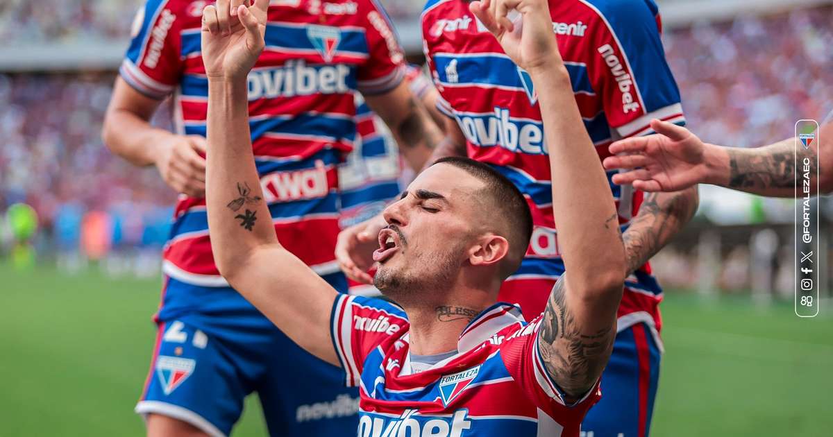 Suárez marca, e Grêmio busca empate contra o Fortaleza pelo Campeonato Brasileiro