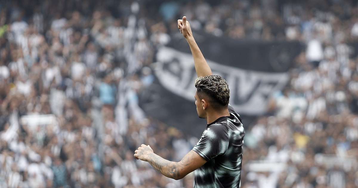 Botafogo recebe apoio da torcida em treino aberto no Nilton Santos ...