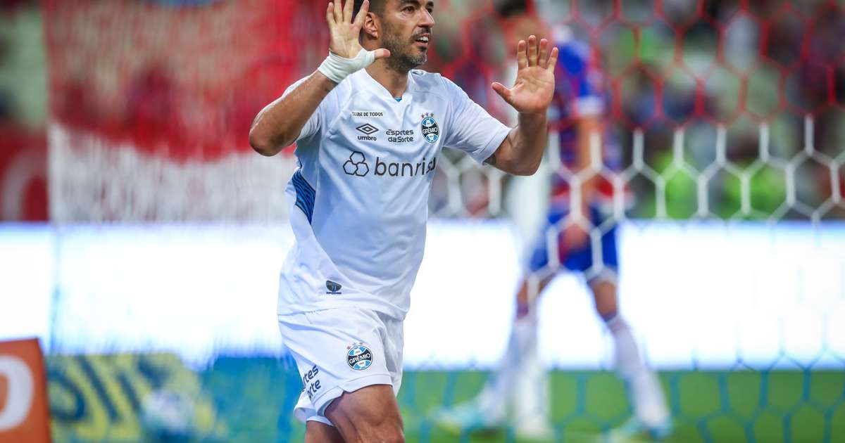Suárez chega a 20 gols pelo Grêmio na temporada; confira os números